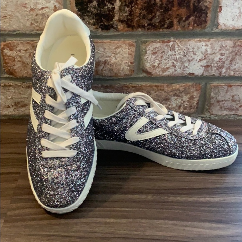 Tretorn Glitter Sneakers, Women’s US 9